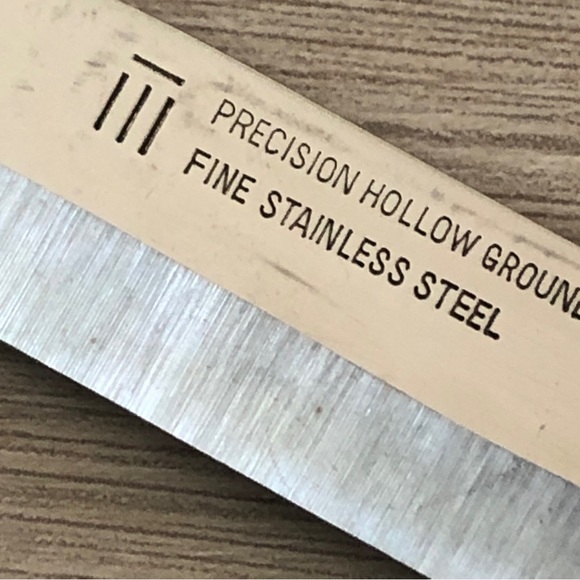 Maxam Precision Hollow Ground Fine Stainless Steel Knives - Picture 4 of 15